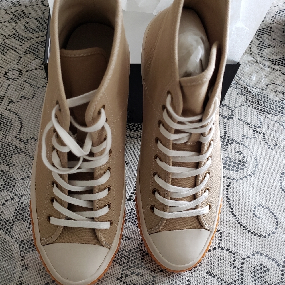 🆕Jcrew high top sneakers - Picture 4 of 7